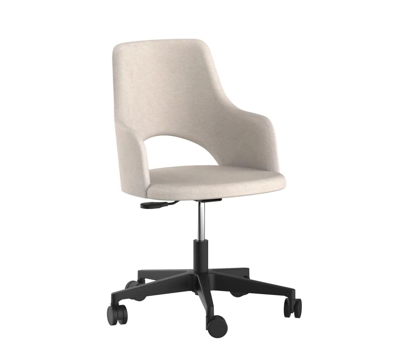 Cadeira Maya C/ Braços Base Nylon